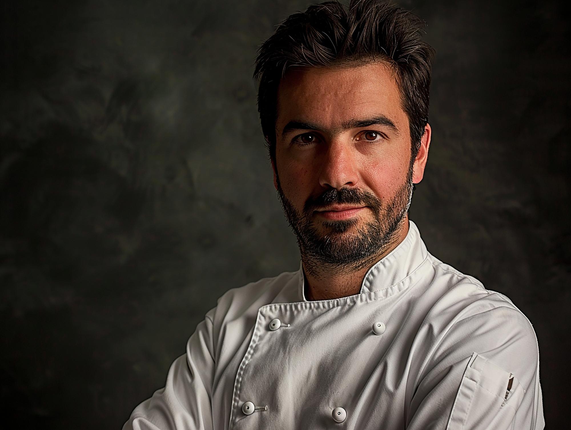 Chefkoch Portrait mit Schürze